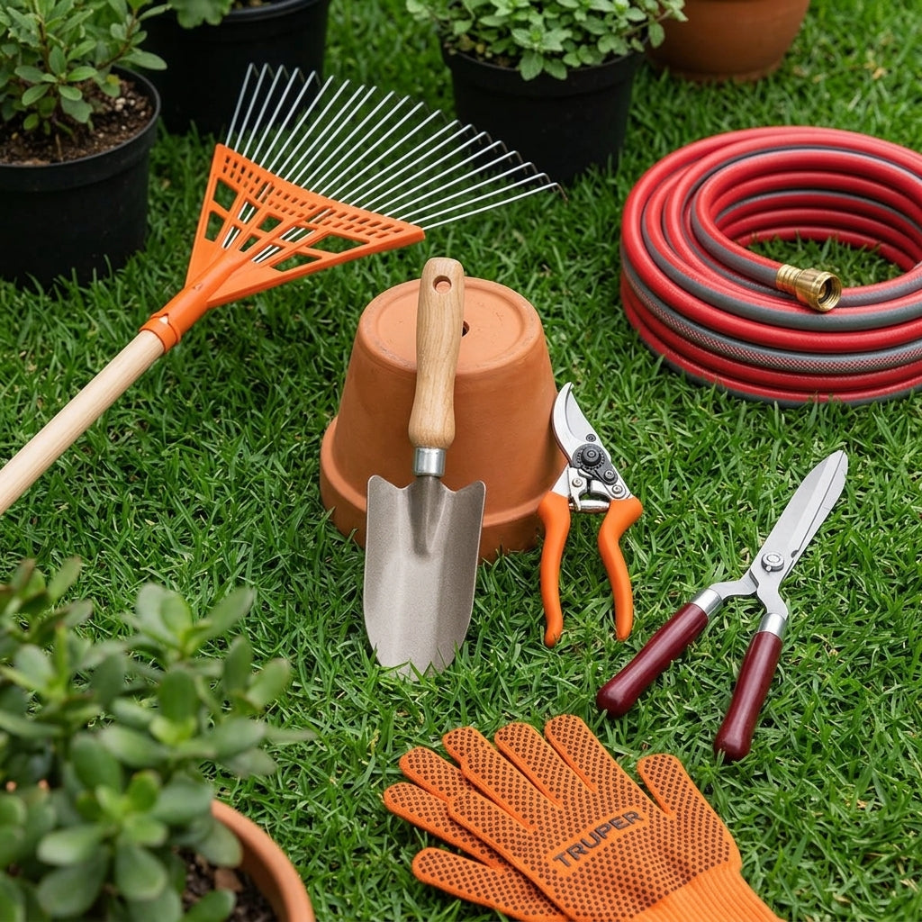 Herramientas básicas para cuidar tu jardín en casa