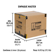 Pinza para electricista 8' uso rudo, mango de PVC, PRETUL