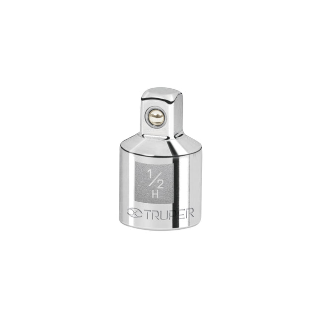 Adaptador para matraca de cuadro 1/2' a cuadro 3/8', TRUPER