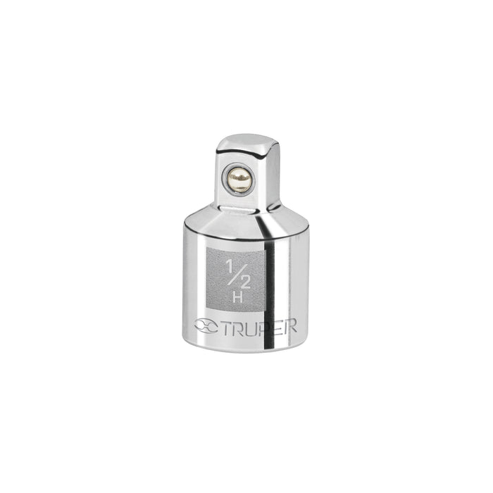Adaptador para matraca de cuadro 1/2' a cuadro 3/8', TRUPER