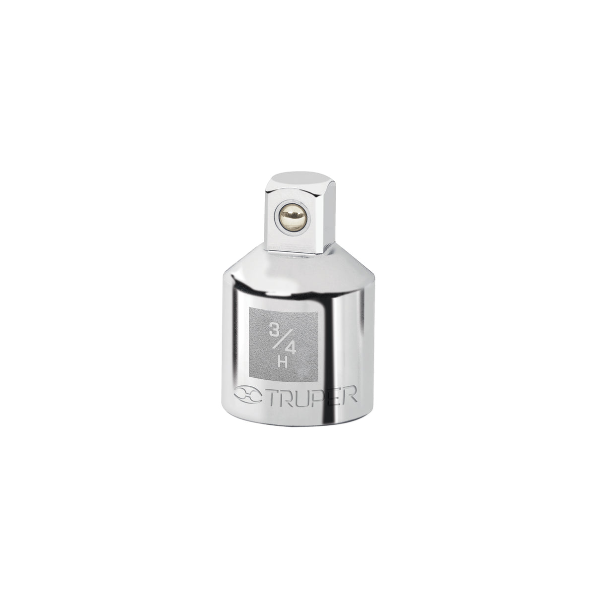 Adaptador para matraca de cuadro 3/4' a cuadro 1/2', TRUPER