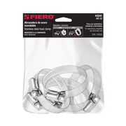 Bolsa con 5 abrazaderas sin fin #32, 1-9/16 - 2-1/2', FIERO