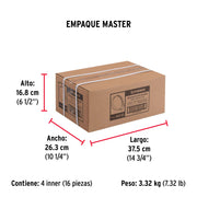 Bolsa con 5 abrazaderas sin fin #48, 2-9/16 - 3-1/2', FIERO
