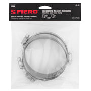 Bolsa con 5 abrazaderas sin fin #60, 3-5/16 - 4-1/4', FIERO