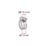 Bolsa con 10 abrazaderas sin fin #7, 9/16 - 1-1/16', FIERO