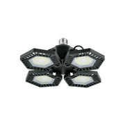 Lámpara LED 100W 6500K con 4 paneles abatibles, VOLTECK