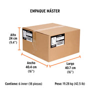 Aceite lubricante para barra y cadena de motosierra, TRUPER