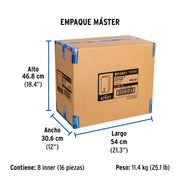 Dosificador de acero inox. para jabón líquido, FOSET