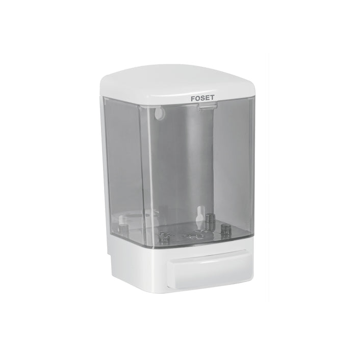 Dosificador para jabón líquido, blanco, FOSET BASIC