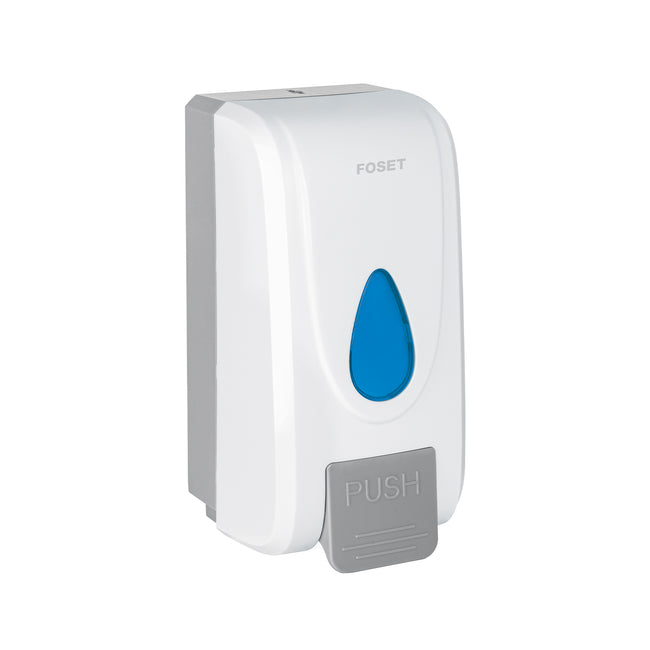 Dosificador de ABS para jabón espuma, blanco, FOSET