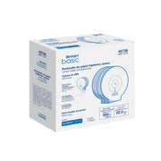 Portarrollo junior de ABS, blanco, FOSET BASIC