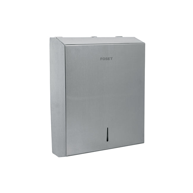Dispensador de acero inox. para toallas de papel, FOSET