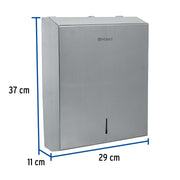 Dispensador de acero inox. para toallas de papel, FOSET