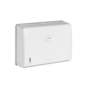 Dispensador chico para toallas de papel, blanco, FOSET BASIC