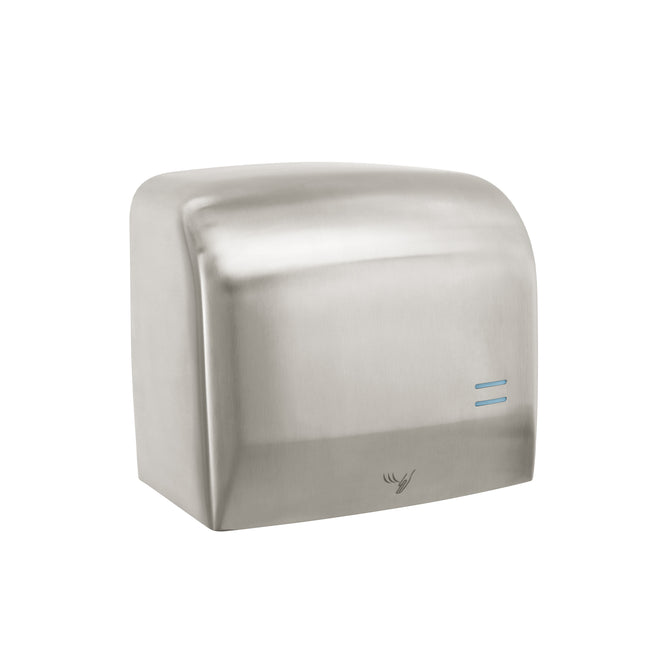 Secador de manos con sensor óptico, acero inoxidable, FOSET