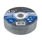 Disco Tipo 27 de 4-1/2' x 6.5 mm desbaste acero inoxidable