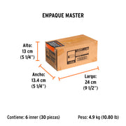 Disco Tipo 27 de 4-1/2' x 6.4 mm desbaste de metal, EXPERT