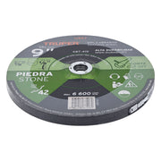 Disco Tipo 42 de 9' x 3.2 mm para corte de piedra, TRUPER