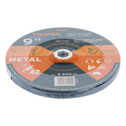 Disco Tipo 42 de 9' x 3.2 mm para corte de metal, TRUPER