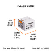 Disco de 4-1/2' para corte de metal, tipo 41, TRUPER