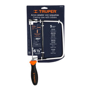 Arco calador con 5 seguetas de 6-1/2', TRUPER