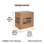 Arco calador con 5 seguetas de 6-1/2', TRUPER
