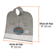 Azadón Centroamericano 2.5 lb, sin mango, TRUPER