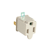 Bolsa con 2 adaptadores 3 a 2 grises, VOLTECK