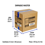 Bolsa con 2 adaptadores 3 a 2 grises, VOLTECK