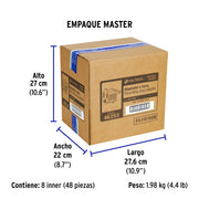 Bolsa con 2 adaptadores 3 a 2 naranjas, VOLTECK