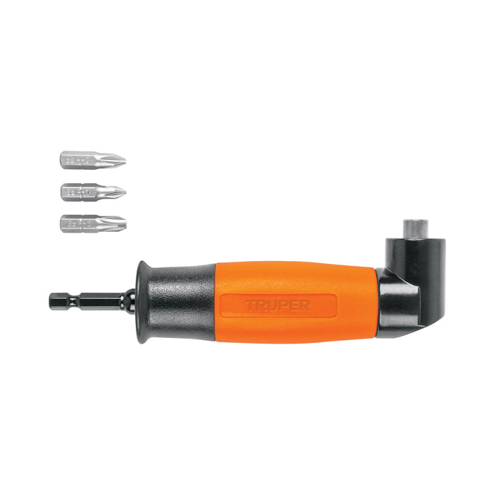 Adaptador para destornilladores impacto, porta puntas 1/4'