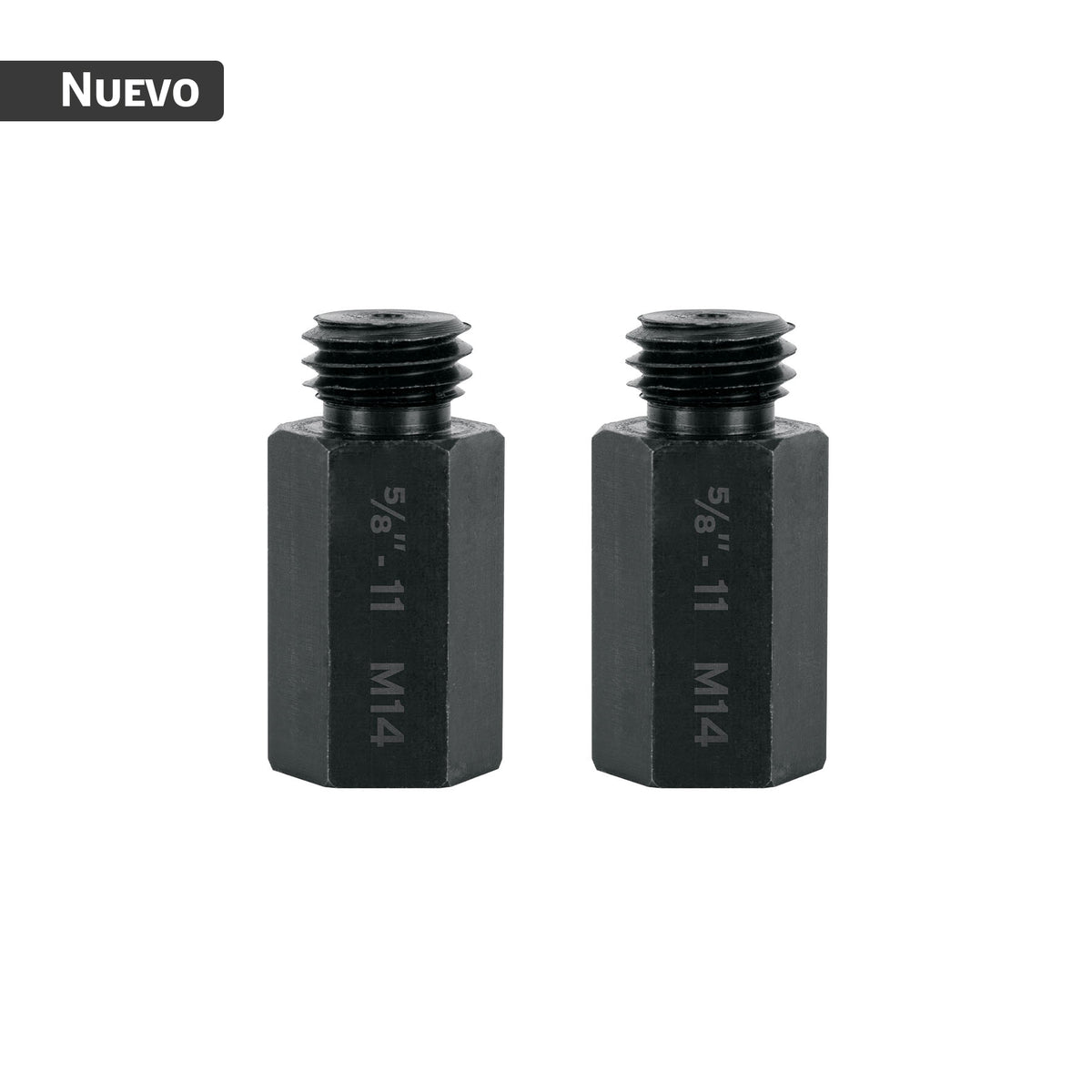 Juego 2 adaptadores para borlas doble cara, 5/8'-11, TRUPER