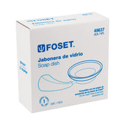 Plato de vidrio de repuesto para jabonera, FOSET AERO