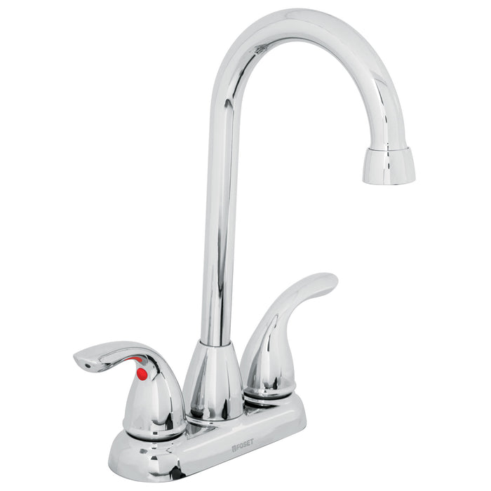 Mezcladora 4' cuello tipo bar para lavabo, FOSET AERO