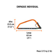 Arco jardinero tubular de 21', TRUPER