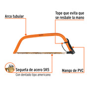 Arco jardinero tubular de 24', TRUPER