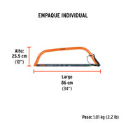 Arco jardinero tubular de 30', TRUPER