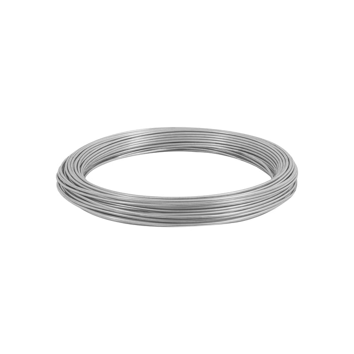 Rollo de 1 kg alambre galvanizado, calibre 12.5, FIERO