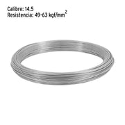 Kilo de alambre galvanizado, calibre 14.5, FIERO