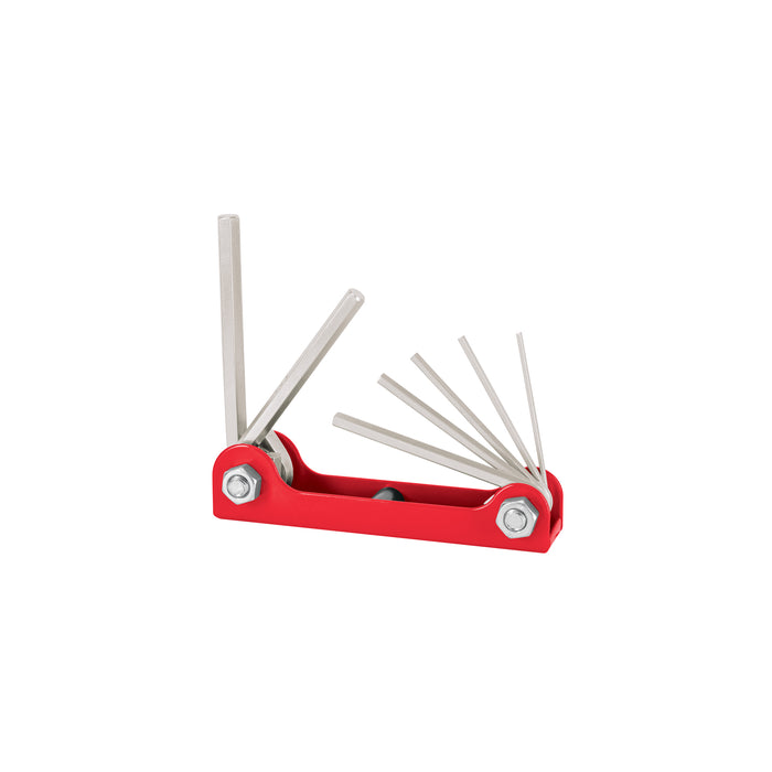 Juego de 7 llaves hexagonales std, tipo navaja, TRUPER