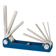 Juego de 8 llaves hexagonales mm, tipo navaja, TRUPER