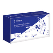 Antena aérea para HD TV, 17 elementos, 15 dB, VOLTECK