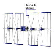Antena aérea para HD TV, 32 elementos, 10 dB, VOLTECK