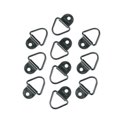 10 anclajes para amarre de carga, anillo en 'V' espesor 1/4'