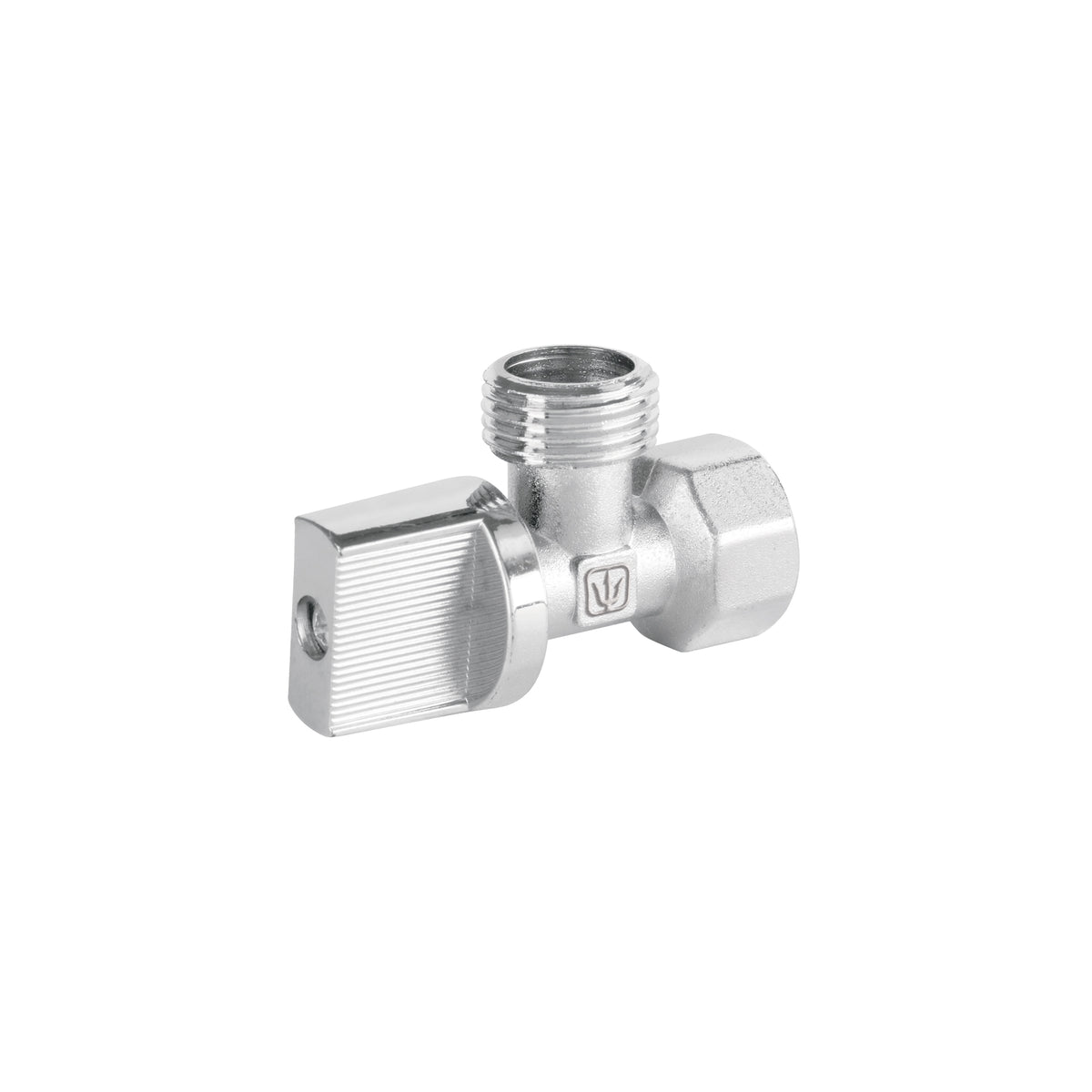 Llave angular 1/2', 1/4 de vuelta, roscable, BASIC
