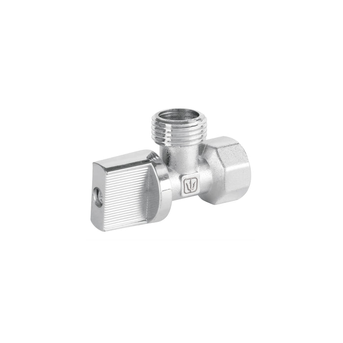 Llave angular 1/2', 1/4 de vuelta, roscable, BASIC
