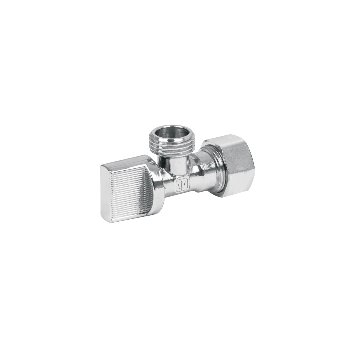 Llave angular 1/2' para CPVC, 1/4 vuelta, barrilito, FOSET