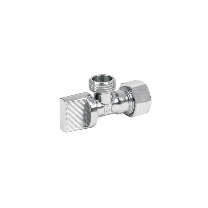 Llave angular 1/2' para CPVC, 1/4 vuelta, barrilito, FOSET