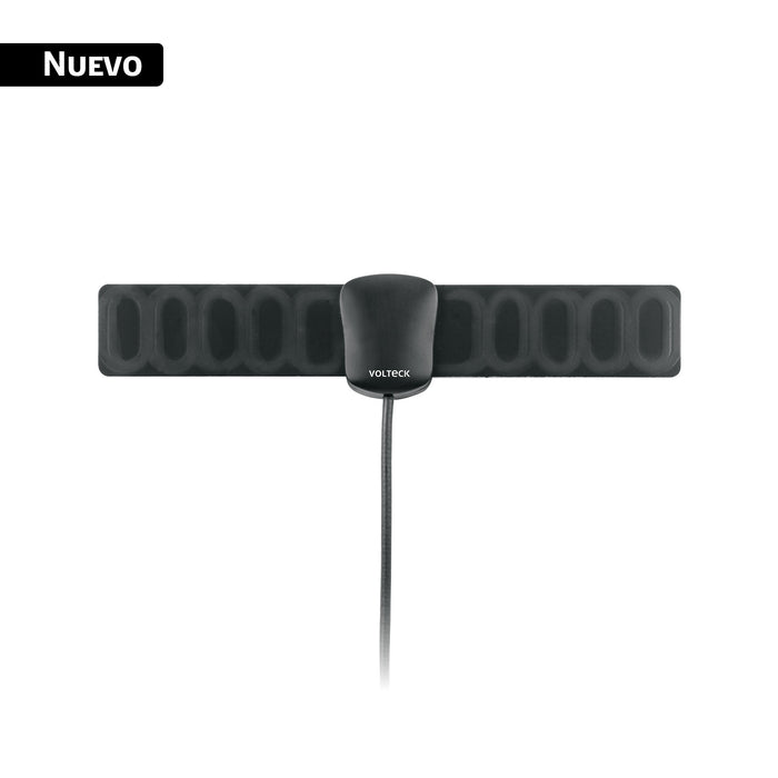 Antena interior para TV HD, ultra delgada, 4 dB, VOLTECK