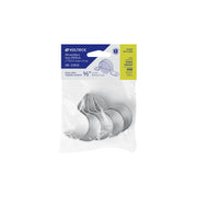 Bolsa c/10 abrazaderas tipo omega 1/2' p/tubo pared gruesa